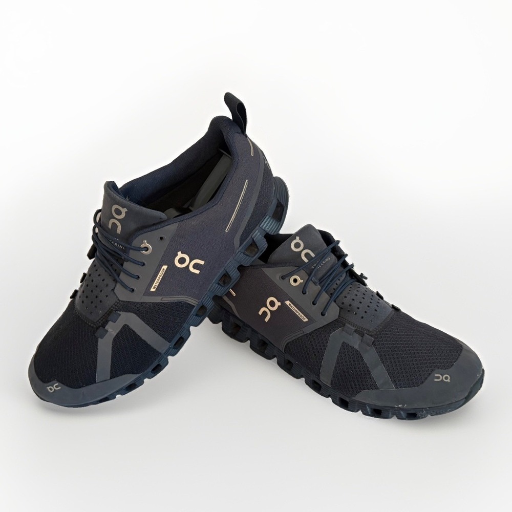 On Men's Cloud 6 Waterproof Running Shoes Navy Sneakers US 9  199.99189